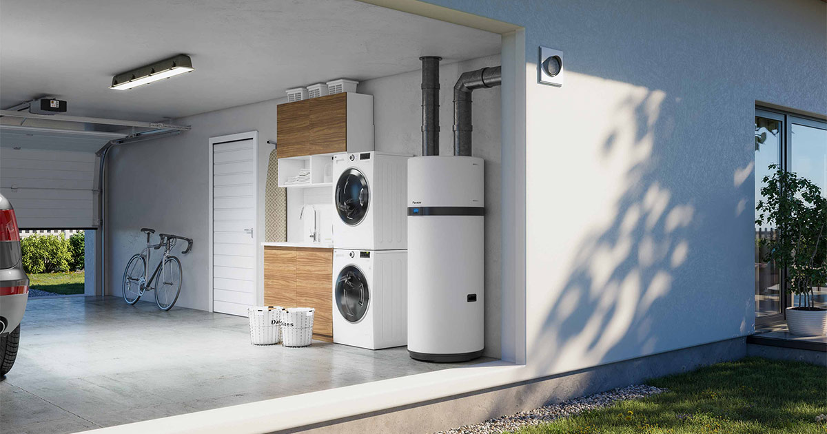 Scaldacqua Altherma M HW Daikin | Nuova gamma di scaldacqua in pompa di calore monoblocco di seconda Generazione: Altherma M HW.